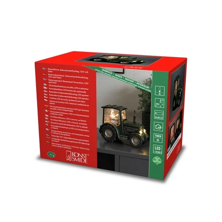 LED Tractor, met bestuurder, watergevuld, 3L warmwit, BOT 5u - afbeelding 2