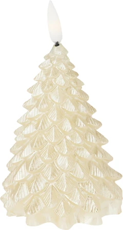 Ledkaars Boom 11cm Goud - afbeelding 3