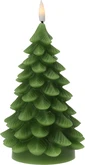 Ledkaars Kerstboom 17cm Groen - afbeelding 3