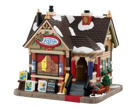 Creative Kids Art Studio, B/O Led Lemax - afbeelding 2