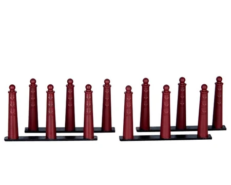 Lemax kerstdorpminiatuur Amsterdammertje, set van 4
