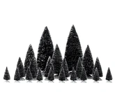 Lemax kerstdorpminiatuur Assorted pine trees, set van 21