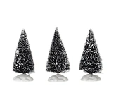 Lemax kerstdorpminiatuur Bristle tree, mini, set van 3