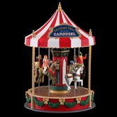 Lemax kerstdorpminiatuur Caddington Village Christmas cheer carousel