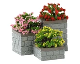 Lemax kerstdorpminiatuur Caddington Village Flower bed boxes, set van 3