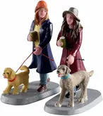 Lemax kerstdorpminiatuur Caddington Village Multi tasking, set van 2