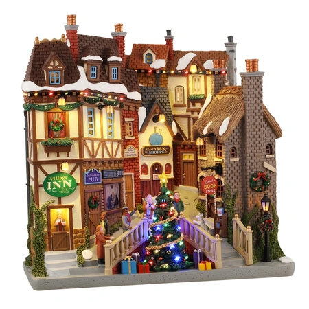 Lemax kerstdorpminiatuur Caddington Village Oxfordshire Village - afbeelding 1