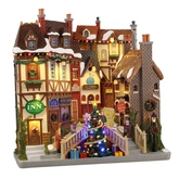 Lemax kerstdorpminiatuur Caddington Village Oxfordshire Village - afbeelding 1