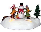 Lemax kerstdorpminiatuur Caddington Village The merry snowman