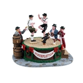 Lemax kerstdorpminiatuur Leapin' lederhosen
