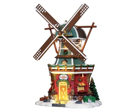 Stony Brook Windmill, With 4.5V Adaptor Lemax - afbeelding 2