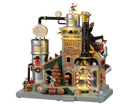 The Christmas Chocolatier Truffle Factory, With 4.5V Adaptor Lemax - afbeelding 1
