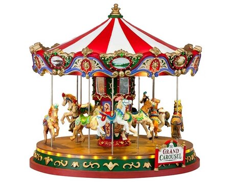 The Grand Carousel, With 4.5V Adaptor Lemax - afbeelding 1