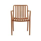 Levi kunststof tuinstoel terra - afbeelding 2