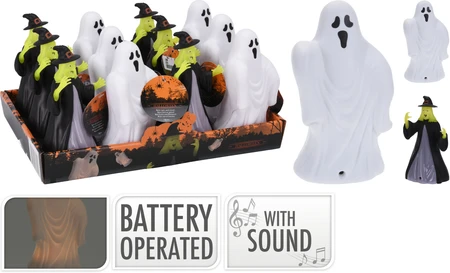 Licht Halloween 14cm (1 stuk, div. soorten) - afbeelding 1