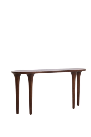 Light & Living Bijzettafel ZALI 150x35x76cm Donkerbruin - afbeelding 3