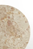 Light & Living Bijzettafel ZECA Taupe Marmer Ø67X37 cm Antiek Brons - afbeelding 4