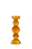 Light & Living Candle stick Ø10x26,5 cm ITINGA glass orange