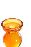 Light & Living Candle stick Ø9,5x15,5 cm ITINGA glass orange - afbeelding 2