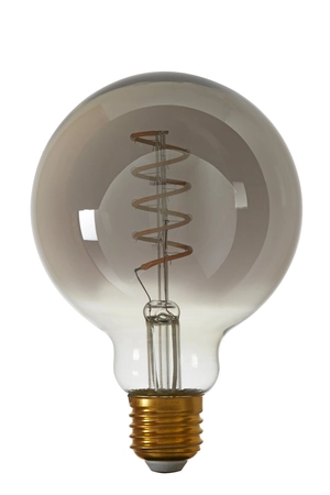 Light & Living Deco LED globe Ø12,5x17,5 cm LIGHT 4W smoke E27 dimbaar - afbeelding 1