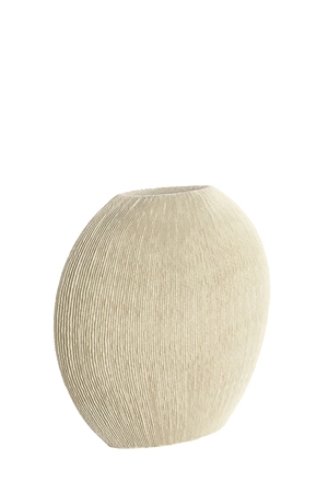 Light & Living Deco Vaas BUBIO 31x30x30,5 cm Crème - afbeelding 2