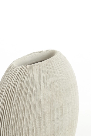 Light & Living Deco Vaas BUBIO 41x13x39,5 cm Crème - afbeelding 4
