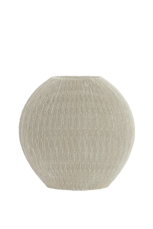 Light & Living Deco Vaas BUBIO 50x15x50 cm Crème - afbeelding 1