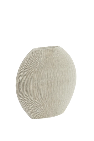 Light & Living Deco Vaas BUBIO 50x15x50 cm Crème - afbeelding 2