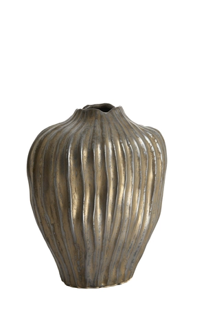 Light & Living Deco Vaas VECHHIA 30x19x35cm Antiek Brons - afbeelding 2
