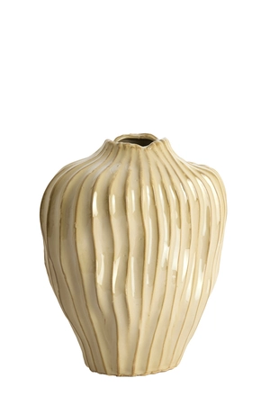Light & Living Deco Vaas VECHHIA 30x19x35cm Lichtbruin - afbeelding 2