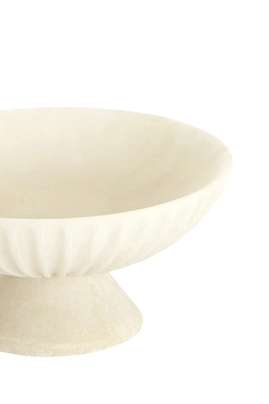 Light & Living Dish on base Ø25x12 cm SHILA cream - afbeelding 2