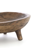 Light & Living Dish on base 34,5x25,5x10 cm AILA mango wood antique brown - afbeelding 4
