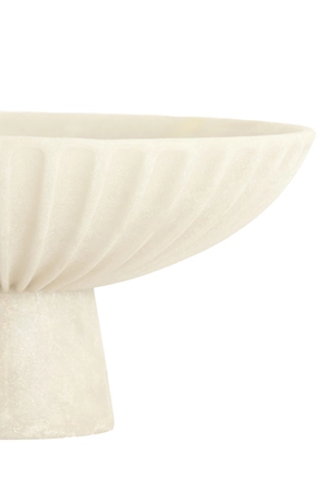 Light & Living Dish on base Ø38x18 cm SHILA cream - afbeelding 3