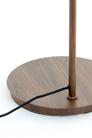 Light & Living Floor lamp 43x30x165 cm BAYLIE wood print d brown+brown glas - afbeelding 6