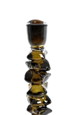 Light & Living Glazen Kandelaar Estiva Ø11X34 cm Olijfgroen - afbeelding 2