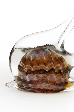 Light & Living Glazen Ornament FISH Bruin - afbeelding 2