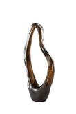 Light & Living Glazen Ornament ORGEZA 21x12x50 cm Donkerbruin - afbeelding 2