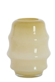 Light & Living Glazen Vaas Jamanota Ø26X34,5 cm Crème - afbeelding 1