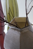 Light & Living Glazen Vaas Veliko 26,5X25,5X27 cm Donkerbruin - afbeelding 6