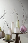 Light & Living Glazen Vaas Veliko 26,5X25,5X27 cm Lichtbruin - afbeelding 5