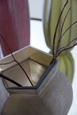 Light & Living Glazen Vaas Veliko 28X25,5X40 cm Donkerbruin - afbeelding 5
