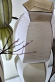 Light & Living Glazen Vaas Veliko 28X25,5X40 cm Lichtbruin - afbeelding 6