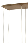 Light & Living Hanglamp 10 lampen 138x49x180cm HUXI hout crème - afbeelding 7