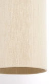 Light & Living Hanglamp Ø22x41,5 cm DANIA wood print natural+rope cream - afbeelding 3