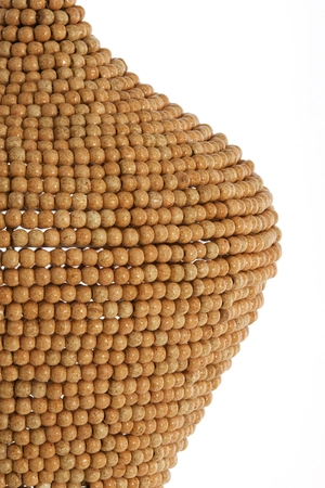 Light & Living Hanglamp Ø28X30 Cm Kalenga Beads Natural - afbeelding 4