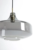 Light & Living Hanglamp Ø29,5x21 cm SOLNA antiek brons+smoke glas - afbeelding 2