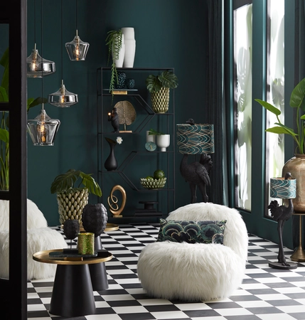 Light & Living Hanglamp Ø29,5x21 cm SOLNA antiek brons+smoke glas - afbeelding 7