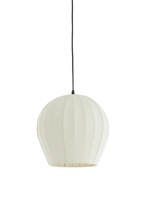 Light & Living Hanglamp Ø35X33 Cm Zagori Bouclé Cream - afbeelding 1