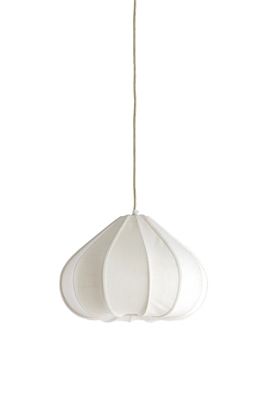 Light & Living Hanglamp Ø38,5x28 cm ZUBEDA crème - afbeelding 1