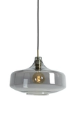 Light & Living Hanglamp Ø39,5x27 cm SOLNA antiek brons+smoke glas - afbeelding 5